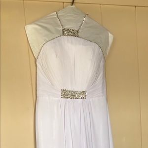 Elegant Formal White Dress